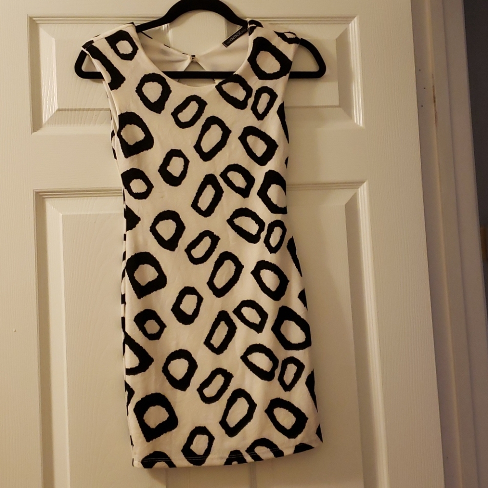 A cute mini dress. Worn only once for a few hours.